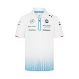 Koszulka polo męska Team white Williams Racing 2024