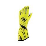 Rękawice rajdowe OMP ONE-S MY20 żółte (homologacja FIA)