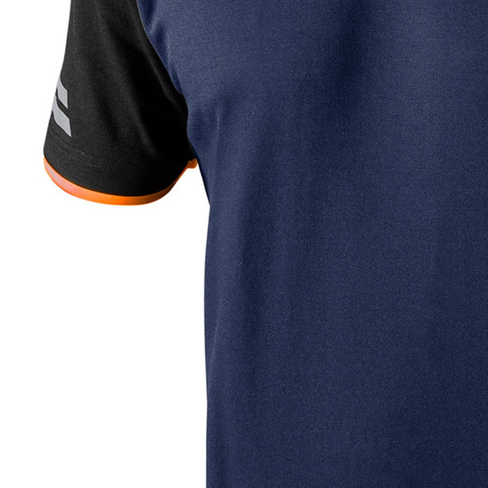 Koszulka t-shirt Tech Sparco granatowa/pomarańczowa