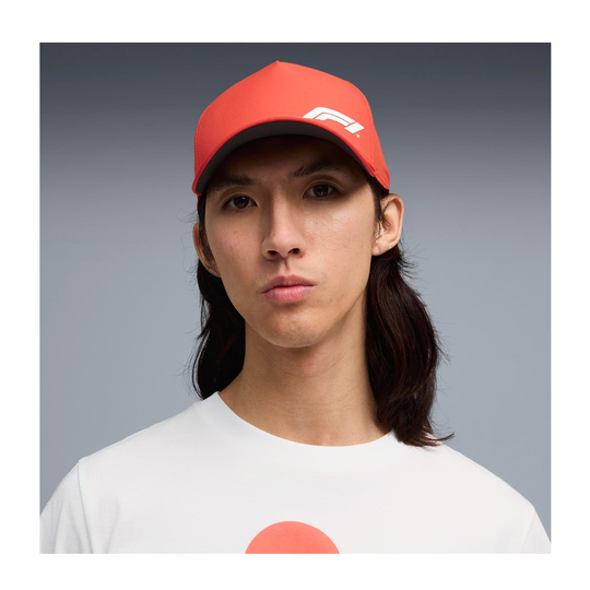 Czapka z daszkiem Logo Formula 1 2026 czerwona