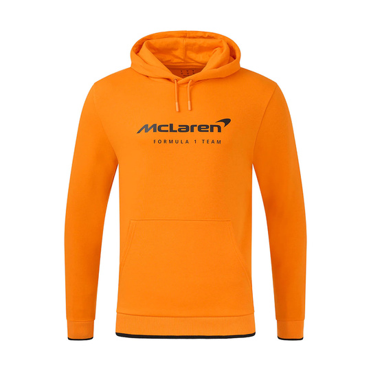 Bluza dziecięca z kapturem Essential pomarańczowa McLaren F1 