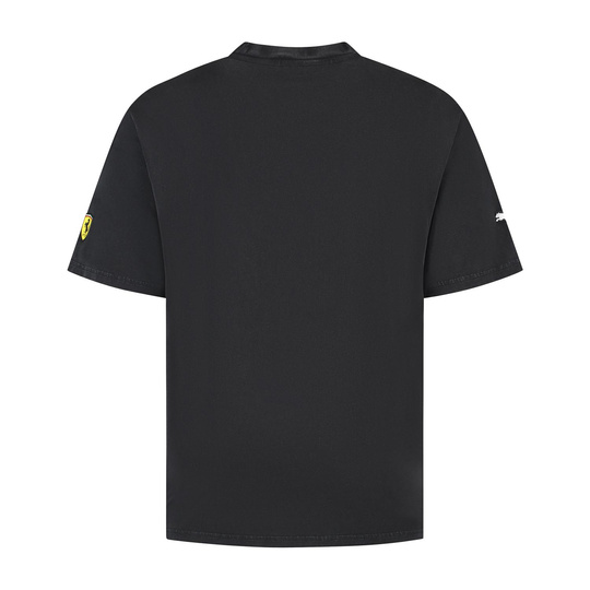 Koszulka T-shirt męska czarna Driver Ferrari F1 2025