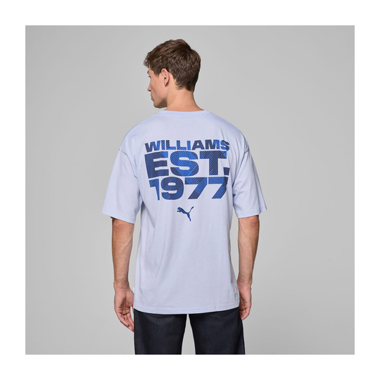 Koszulka t-shirt Oversized Williams F1 niebieska