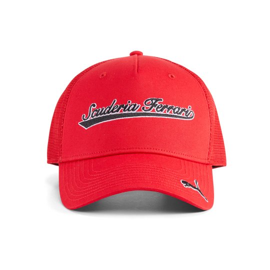 Czapka baseballowa czerwona męska SF Trucker Scuderia Ferrari F1 2026