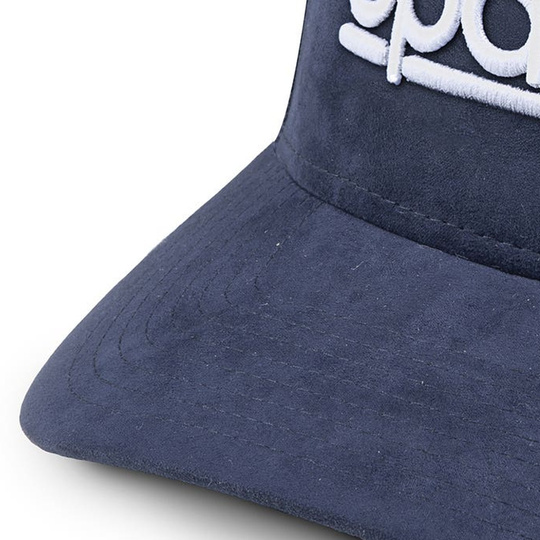 Czapka z daszkiem Suede Sparco granatowa