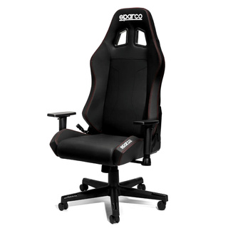 Fotel biurowy Sparco Coach czarno-czerwony Fotel biurowy Sparco Coach czarno-czerwony