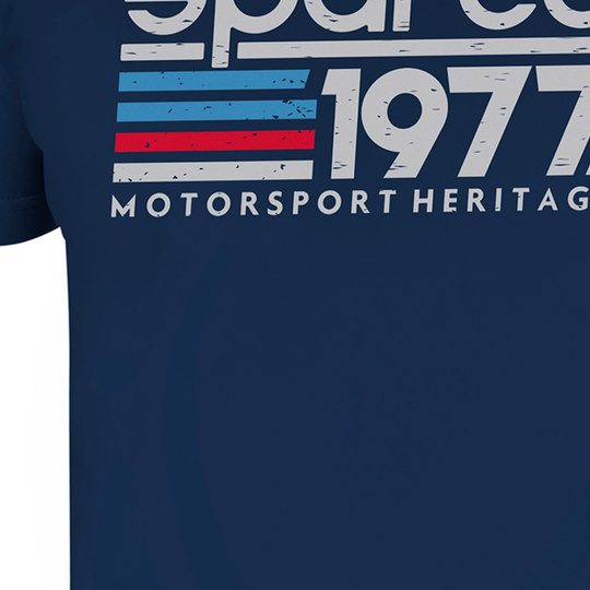 Koszulka t-shirt 1977 Sparco granatowa