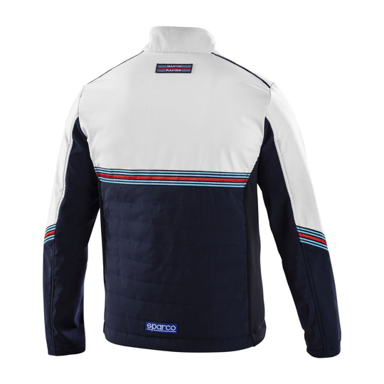 Kurtka Softshell Martini Racing Sparco granatowa/biała