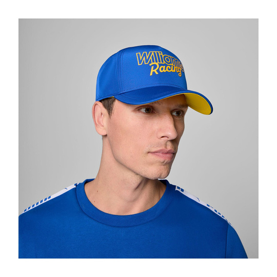 Czapka baseballowa męska trucker Pitlane niebieska Williams Racing 2025 