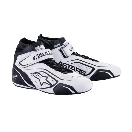 Buty Alpinestars Tech 1-T V3 biały/czarny (FIA)