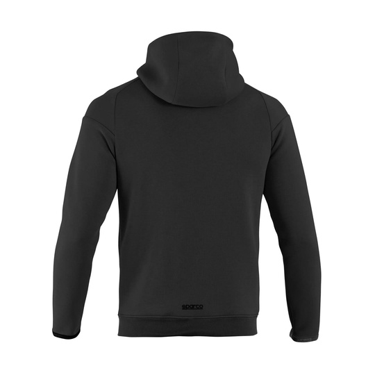 Bluza męska z kapturem Sparco Full Zip MY25 czarna