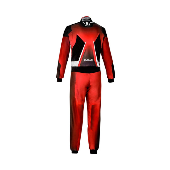 Kombinezon Sparco Prime K czarny/czerwony (FIA)