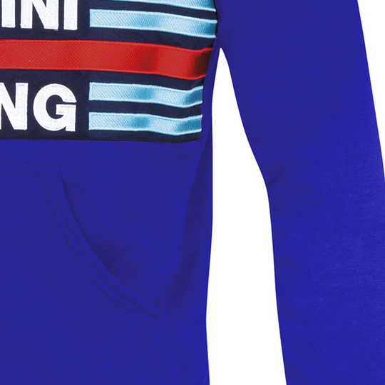 Bluza z kapturem Martini Racing Sparco niebieska