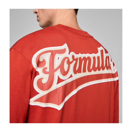 Koszulka t-shirt Heritage Logo Formula 1 czerwona