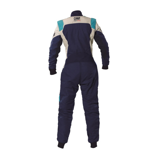 Kombinezon rajdowy OMP FIRST EVO ELLE MY25 granatowy (FIA)