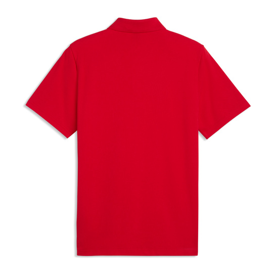 Koszulka polo męska Logo czerwona Ferrari F1 2026