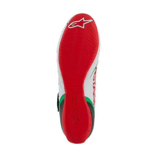 Buty Alpinestars Tech-1 KX V3 biały/zielony (FIA)