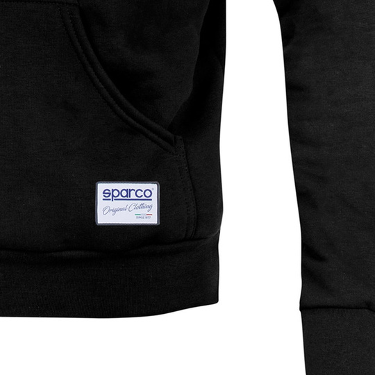 Bluza z kapturem Frame Sparco czarna