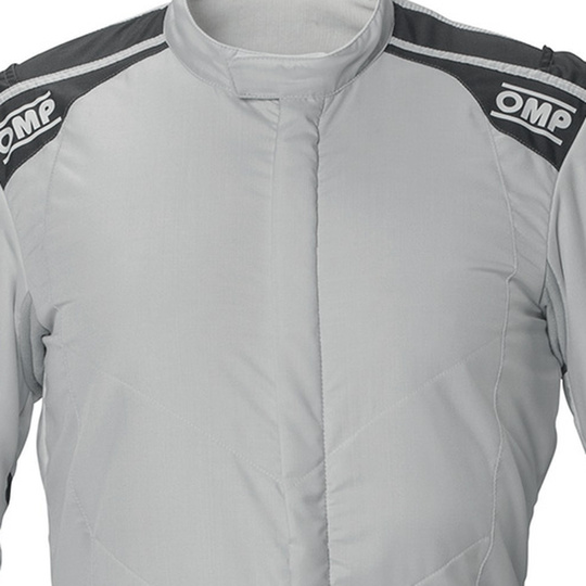 Kombinezon OMP ONE EVO AIR srebrny/szary (FIA)