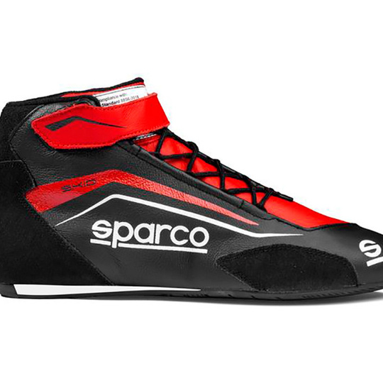 Buty Sparco Skid MY25 czarne/czerwone (FIA)