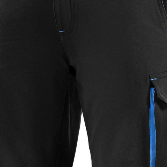 Spodenki Tech Sparco czarne/niebieskie