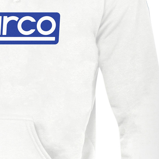 Bluza z kapturem Original Sparco biała