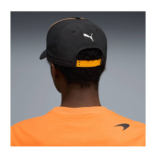 Czapka baseballowa męska czarna Logo McLaren F1 2026