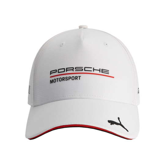 Czapka baseballowa męska Team biała Porsche Motorsport 2026
