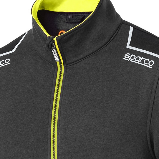 Bluza rozpinana Tech Sparco szara/żółta
