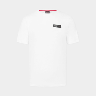 Koszulka T-shirt męska Logo biała Porsche Motorsport 2026