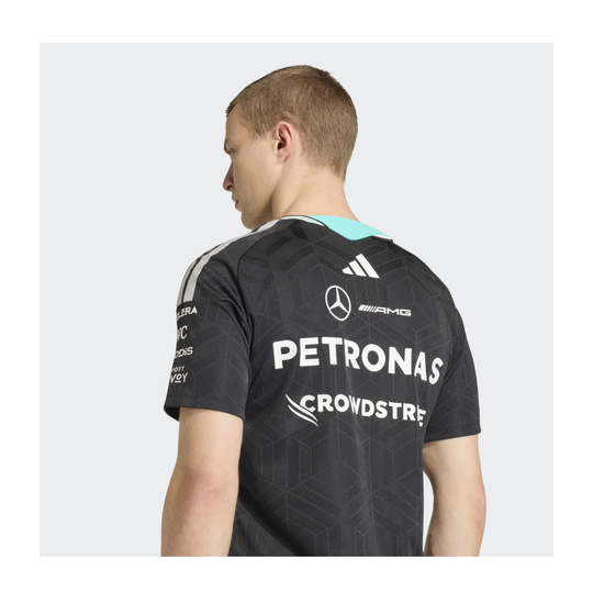 Koszulka t-shirt Authentic Team Mercedes AMG F1 2026 czarna