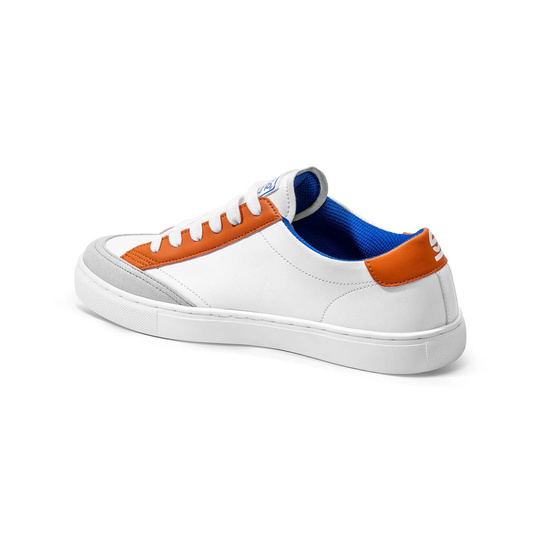 Buty Sparco S-Time białe/pomarańczowe
