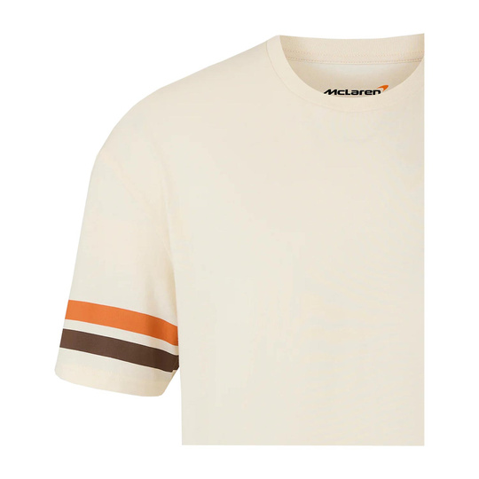 Koszulka t-shirt Austin GP McLaren F1 beżowa