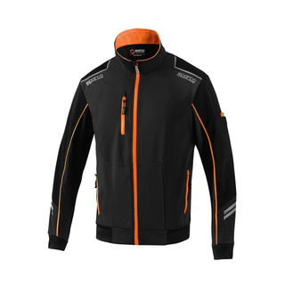 Kurtka dla mechaników Tech Sparco czarna/pomarańczowa Kurtka dla mechaników Tech Sparco czarna/pomarańczowa