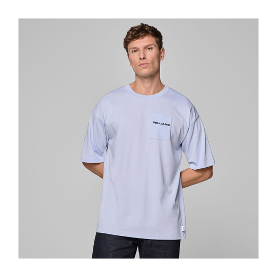 Koszulka t-shirt Oversized Williams F1 niebieska