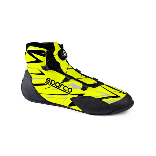 Buty kartingowe Sparco K-RAPID Rotor 8877-2022 żółte (FIA)