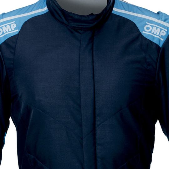 Kombinezon OMP ONE EVO AIR granatowo-niebieski (FIA)