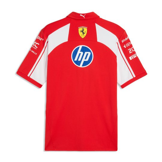 Koszulka polo męska Authentic Team Scuderia Ferrari F1 2026