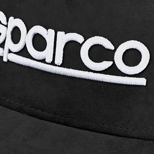 Czapka z daszkiem Suede Sparco czarna