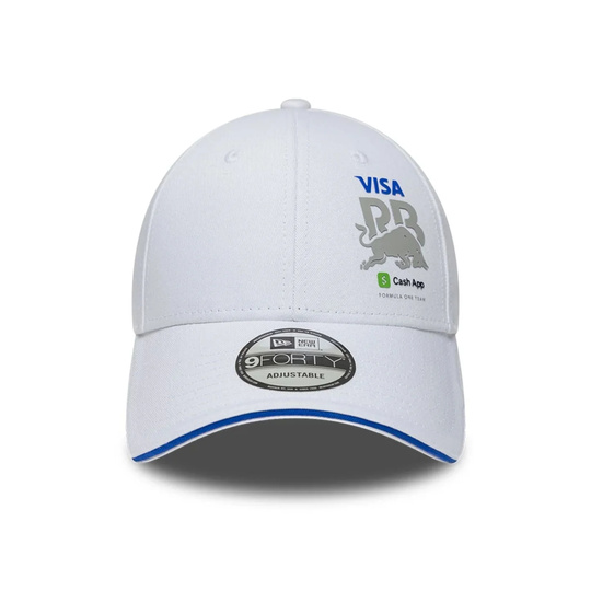 Czapka z daszkiem Essential Visa Cash App RB F1 2026 biała