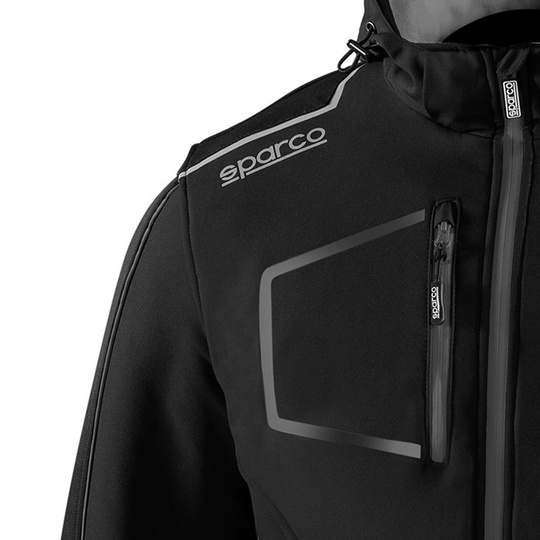 Kurtka Softshell Tech Sparco czarna