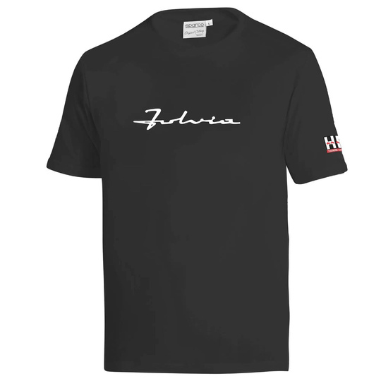 Koszulka Sparco Lancia HF Fulvia Logo czarna