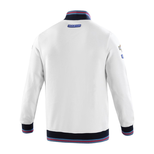 Bluza męska Full Zip Sparco Martini biała