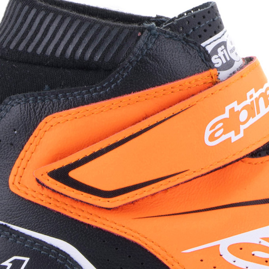 Buty Alpinestars Tech-1 T V3 pomarańczowe/czarne (FIA)
