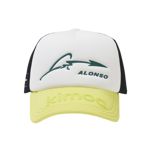 Czapka z daszkiem Fernando Alonso Trucker Kimoa Aston Martin F1