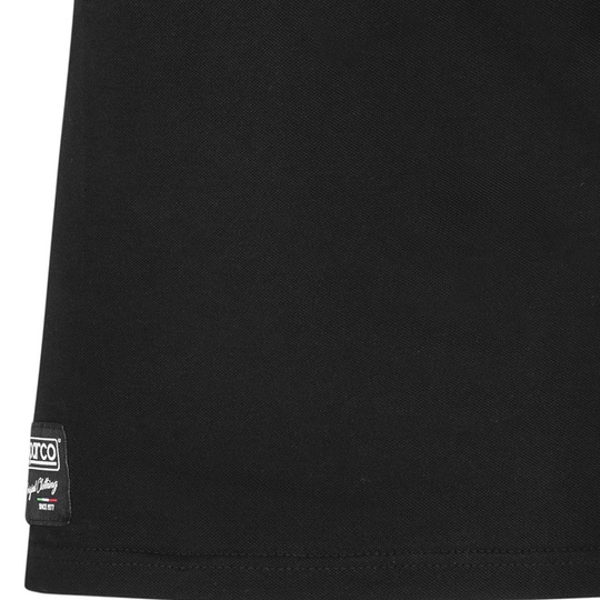 Koszulka polo damska ZIP MY24 Sparco czarna