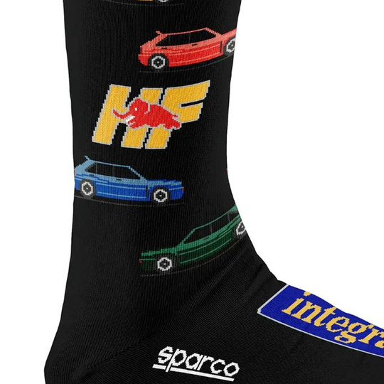 Skarpety Sparco Lancia Collection czarne