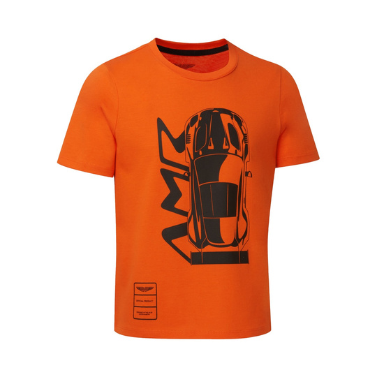 Koszulka t-shirt dziecięca AMR Graphic Aston Martin Racing 2026 czerwona