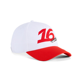 Czapka z daszkiem Charles Leclerc Graphic Scuderia Ferrari F1 2026 biała Czapka z daszkiem Charles Leclerc Graphic Scuderia Ferrari F1 2026 biała