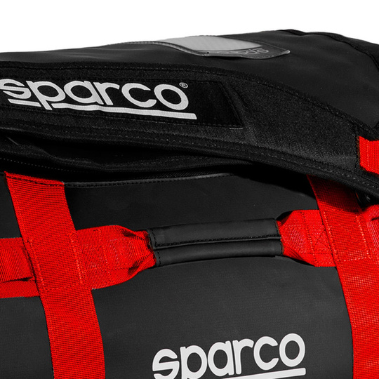 Torba DAKAR-S Sparco czarna/czerwona